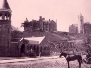 Montgomery chapel with seminary in background