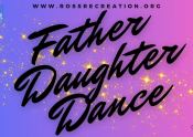 2025 Father Daughter Dance in Ross Father Daughter Dance Banner