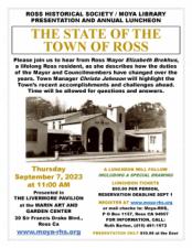 The State of the Town of Ross Flyer