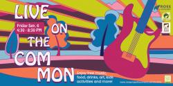 Live on the Common Flyer