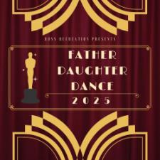 Flyer for Ross Father Daughter Dance